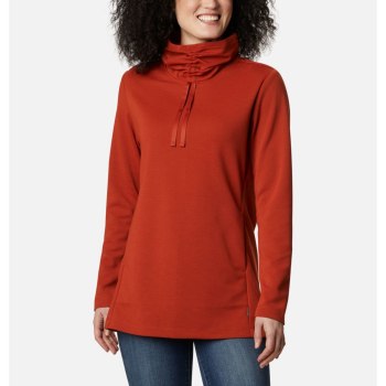 Dámské Mikiny Columbia Firwood Ottoman Turtleneck Vínové POTQUN750